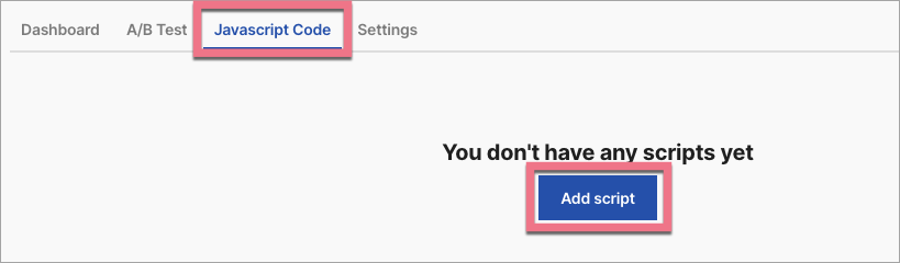 add script
