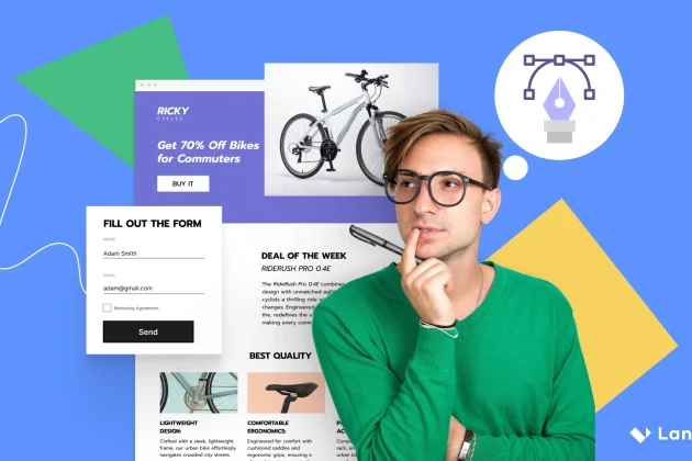 How to create landing page? cover image